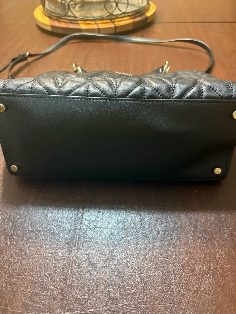 kate spade Black Quilted Briar Lane Meena satchel handbag